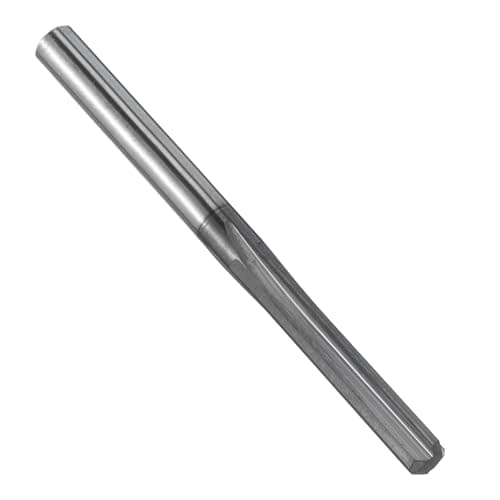 Image of sourcing map Chucking Reamer 4mm H7 Solid Carbide Lathe Machine Reamer 4 Spiral Flutes Straight Shank Milling Cutter Tool for Metal Wood Hole Reaming