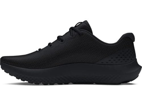 Image of Under Armour Men's UA Charged Surge 4, Ultra-Responsive Men's Running Shoes, Lightweight and Breathable Running Trainers, Men's Trainers with Charged Cushioning Black