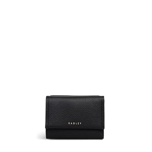 Image of RADLEY London Alba Place Women's Leather Small Trifold Purse, Black