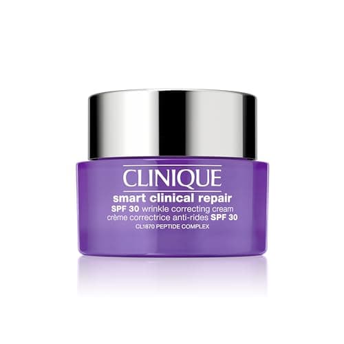 Image of Clinique Smart Clinical Repair SPF 30 Wrinkle Correcting Cream With Peptides, Hyaluronic Acid + Provitamin D | Protecting + Repairing the Look of Skin, 50 ml.