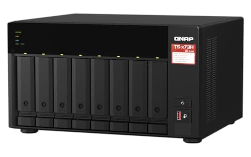 Image of QNAP TS-873A-8G 8 Bay High-Performance NAS with 2 x 2.5GbE Ports and Two PCIe Gen3 Slots