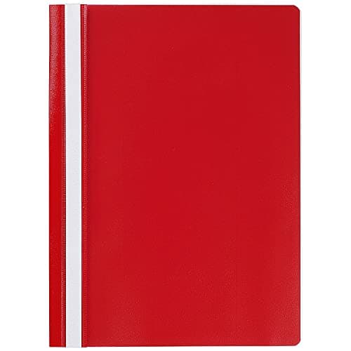 Image of Q-Connect A4 Project Folder - Red (Pack of 25)