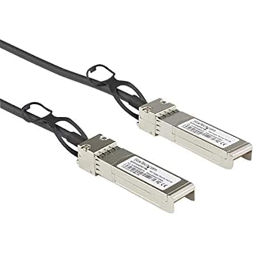 Image of StarTech.com Dell EMC DAC-SFP-10G-3M Compatible 3m 10G SFP+ to SFP+ Direct Attach Cable Twinax - 10GbE SFP+ Copper DAC 10 Gbps Low Power Passive Mini GBIC/Transceiver Module DAC (DACSFP10G3M)