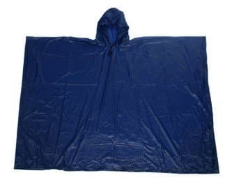 Image of Lakescape Adult Poncho Waterproof Cape Fishing Rain Coat Mac Blue