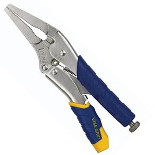 Image of IRWIN Vise-Grip Locking Pliers, Fast Release, Long Nose with Wire Cutter, 9-Inch (IRHT82582)