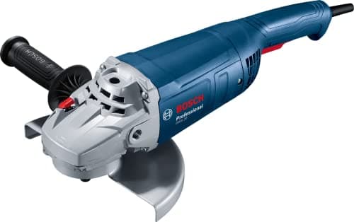 Image of Bosch Professional Angle Grinder GWS 20-230 P (2000 W, Including Auxiliary Handle, Backing Flange, Locking nut, Protective Guard, Two-Hole Spanner, in Cardboard Box)