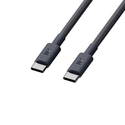 Image of Juice iPhone 17 Colour Matching Cable 1M Braided Fast Charging Data Lead Type C for iPhone 17, 17 Pro, 17 Pro Max, 17 Air & USB-C Devices – Dark Blue
