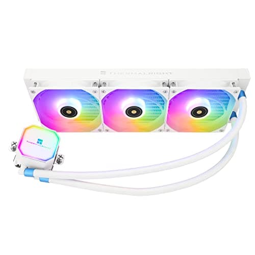 Image of Thermalright Frozen Prism 360 White ARGB AIO Water Cooler,Liquid CPU Cooler, 3×120mm PWM Fans Water Cooling System,1850RPM High Speed,Compatible with AM4/AM5,Intel lga1150/1151/1200/2011/1700/1851
