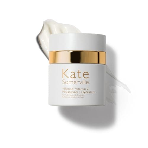 Image of Kate Somerville Retinol Vitamin C Moisturiser – Anti-Ageing Vitamin C Overnight Face Cream, Retinol Night Skincare, 50 mL