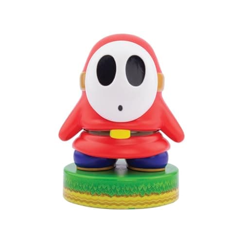 Image of Paladone Super Mario Icons Shy Guy Light – 10cm LED Character Light, Battery Powered, Official Nintendo Merchandise