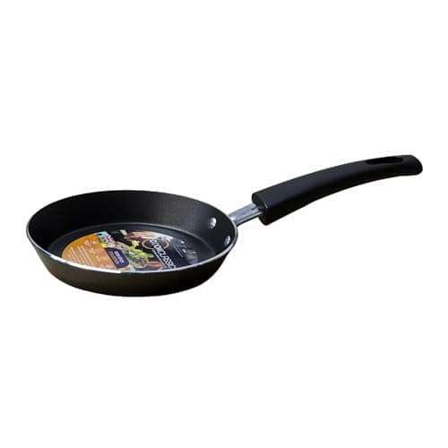 Image of COOKCLASSIC Blini Pan/One Egg Frying Pan, Non-Stick Aluminium, UK Made, 15 cm