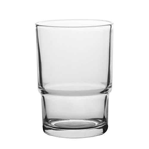 Image of 2x Transparent Glass Tumbler Toothbrush Mug Replacement Universal Spare For Bathroom Accessories (Transparent)