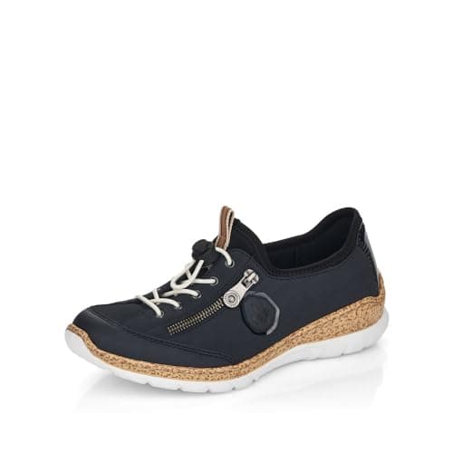 Image of Rieker Riso Womens Lightweight Sports Shoes 6.5/40 Blue (Pazifik/Pazifik/Marine/Schwarz 14)