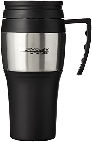 Image of Thermos Thermocafe 2010 Steel Travel Mug, 0.4 Litre, 1 Unité (Lot de 1)