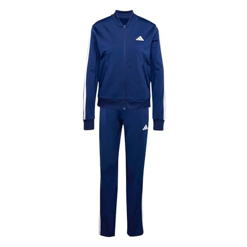 Image of adidas Women's ESSENTIALS 3-STRIPES TRACKSUIT, Dark Blue, L
