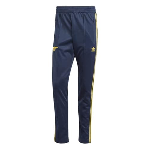 Image of adidas Mens Arsenal Beckenbauer Tracksuit Bottoms Adults Collegiate Navy XS