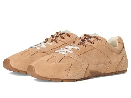 Image of Steve Madden Women's Aziel Sneaker, Sand Suede, 5 UK
