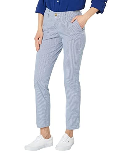 Image of Tommy Hilfiger Women's Hampton Chino Pant-Stripe