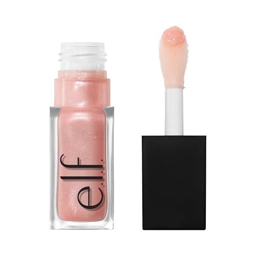 Image of e.l.f. Glow Reviver Plumping Lip Oil, Tinted Lip Plumper for a High-Shine, Plump Finish, Infused with Jojoba Oil, Vegan & Cruelty-Free, Piggy Bank