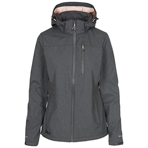 Image of Trespass DLX Womens Softshell Jacket Water Resistant Windproof Outdoor Coat Claren II
