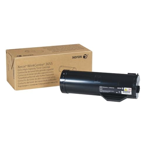 Image of Xerox Genuine Workcentre 3655 Black Extra High Capacity Toner Cartridge (25,900 Pages) - 106R02740