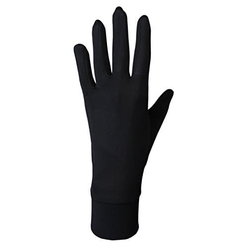 Image of Jasmine Silk Pure Silk Gloves Thermal Liner Glove Inner Ski Bike Cycle Gloves (Extra Small) 100gsm Size is Perfect for Small Hands Lady/Women