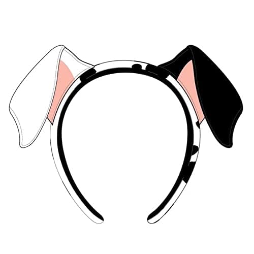 Image of LOUNGEFLY DISNEY 101 DALMATIONS 70TH ANNIVERSARY EARS HEADBAND WDHB0096