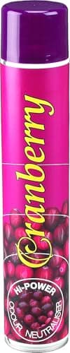 Image of Cranberry Air Freshener 750ML Power Aerosol Large Cans Spray Pack Qty 1