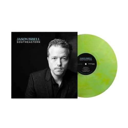Image of Jason Isbell - Southeastern Exclusive Limited Edition Coke Bottle/Yellow Swirl Color Vinyl LP Record