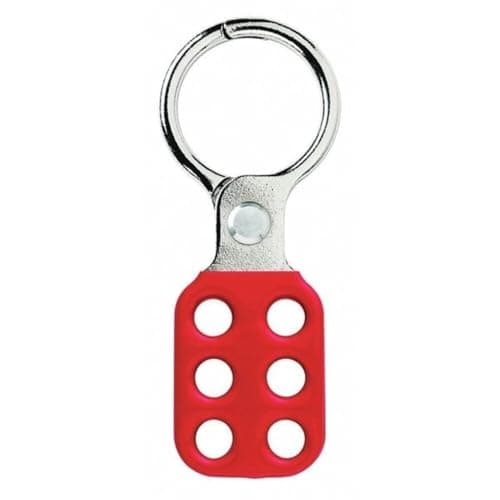 Image of Master Lock Aluminum Lockout hasp, 38mm jaw Clearance