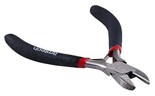 Image of Amtech Mini Side Cutting Pliers with Spring, Drop Forged Steel, Matt Grip Handles