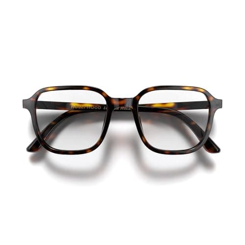 Image of LONDON MOLE® Hollywood blue light blocking glasses | Cool square shaped blue blockers | Anti eyestrain for screens | Men’s Women’s Unisex | Spring hinges