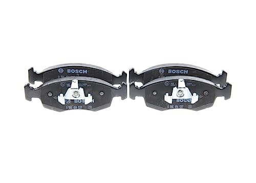 Image of Bosch BP1458 - Brake Pads Car Front Axle - Bosch Quality - Reduced Noise and Dust - ECE-R90 Certified - Copper-Free - 1 Set of 4 Pads