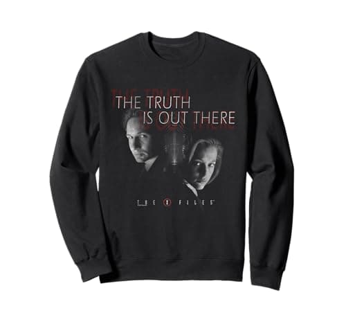 Image of The X-Files Mulder & Scully Truth is Out There Vintage TV Sweatshirt