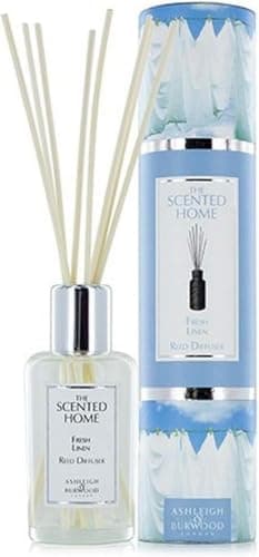 Image of Ashleigh and Burwood 200ml Fresh Linen Reed Diffuser (WED.32)