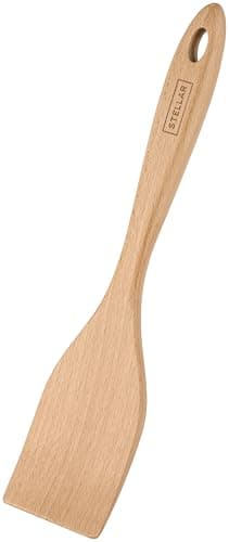 Image of Stellar Beech Tools Turner, Safe for Non-Stick Pans, Solid Beech Wood