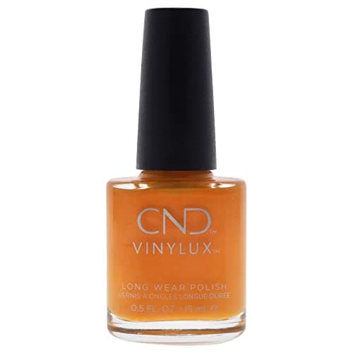Image of CND Vinylux Long Wear Nail Polish (No Lamp Required), 15 ml, Orange, Gypsy