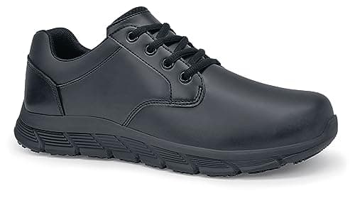 Image of Shoes for Crews Work Shoes Saloon II Woman – Smart and Casual lace-up Trainers, Secure fit, Slip-Resistant, Water-Repellent, Leather, OB E SR – Low Shoe for Women