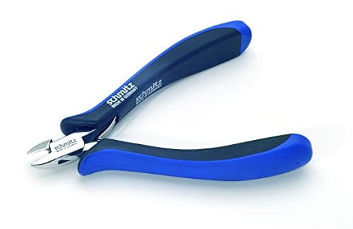Image of Side Cutting Pliers 4.3/4" | schmitz 3102HS22 | Oval Head with fine Bevel | ESD - Dissipative | Hightech Tool for Professionals | Made in Germany - Solingen