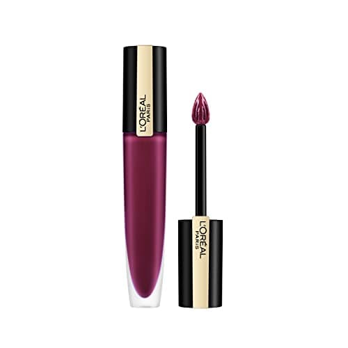 Image of L'Oreal Paris Rouge Signature Metallic Liquid Lipstick 204 Voodoo