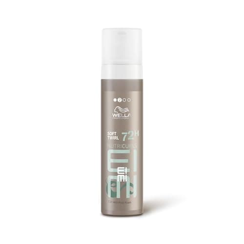 Image of Wella Professionals Nutricurls Soft Twirl Curl Enhancing Light Hold Styling Foam with Anti-Frizz Effect, Voluminious, Defined and Touchable Waves, Hold Level 2, 200 ml