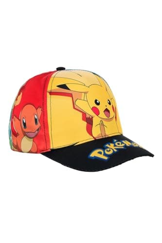 Image of Pokémon Pikachu Bulbasaur Squirtle Charmander Eevee Children's Baseball Cap Classic Design