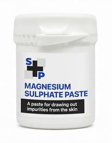 Image of S+P Magnesium Sulphate Drawing Paste – 50g Phenol-Free – Targeted Skin Impurity Remover – Gentle Osmotic Action for Clogged Pores – Advanced Non-Sting Formula with PCMX