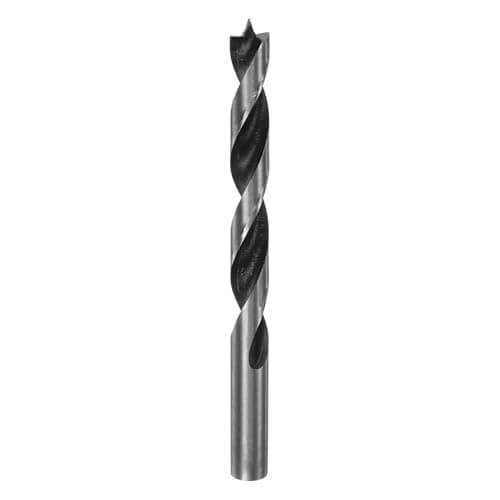 Image of sourcing map Brad Point Drill Bits 11mm(28/64") Dia Straight Round Shank Drill Metric Brad Point 3.9" Drilling Depth Spiral Twist Drill Bits for Carpenter Woodworking Plastic Rubber