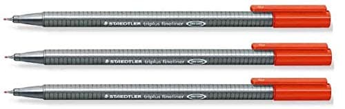 Image of STAEDTLER 334 Triplus Fineliner Superfine Point Pens - 0.3mm (3)
