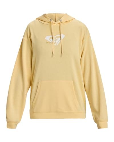 Image of Roxy Pullover Hoodie SURF STOKED HOODIE TERRY Young Womens Orange XS