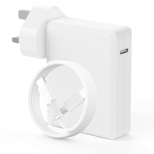 Image of VUOHOEG 140W USB C Charger Compatible with MacBook Pro 16 15 14 13 Inch, MacBook Air 13 Inch, iPad Pro 2018-2022, Macbook USB C Power Supply Adapter with 1.8M USB C to C Cable