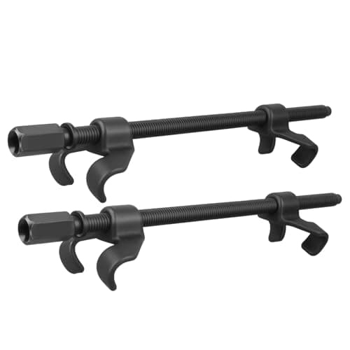 Image of DAYUAN 2 Pack 380mm Coil Spring Compressor Kit Universal Heavy Duty Auto Suspension Clamp Tool Set