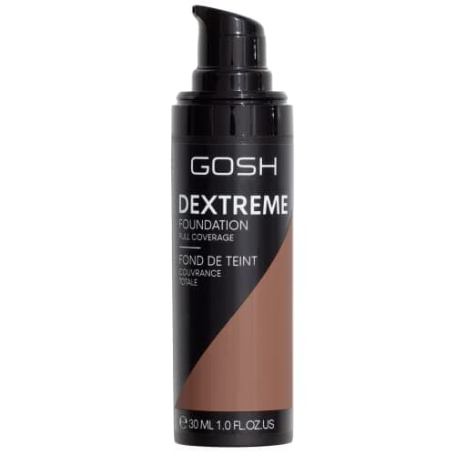 Image of GOSH Dextreme Full Coverage Foundation 30ml I liquid, moisturising make-up for a flawless complexion I vegan face make-up with high coverage I cover pimples and dark circles I 008 Golden