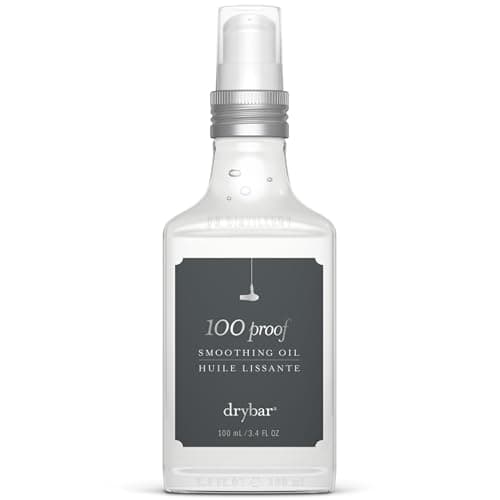 Image of Drybar 100 Proof Smoothing Oil 100ml | Deeply Nourishes & Adds Shine | Tames Frizz & Flyaways | Lightweight, Non-Greasy Finish | Use on Damp or Dry Hair | Smooth, Silky Results for All Hair Types
